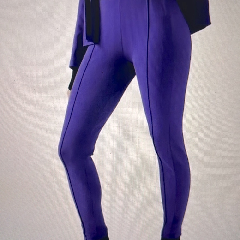 Athleta Glacier Snow Skinny Pants Noble Blue (Purple) Size 10 *NWOT*
